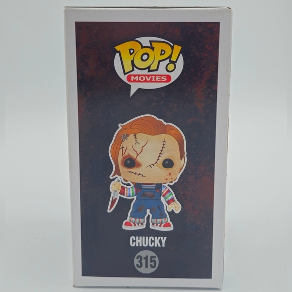 Funko POP! Bride of Chucky Bloody Chucky #315 Vinyl Figure Hot Topic Exclusive - Picture 5 of 8